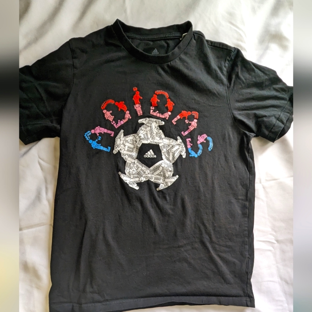 AdidasxLego soccer T-shirt size: M